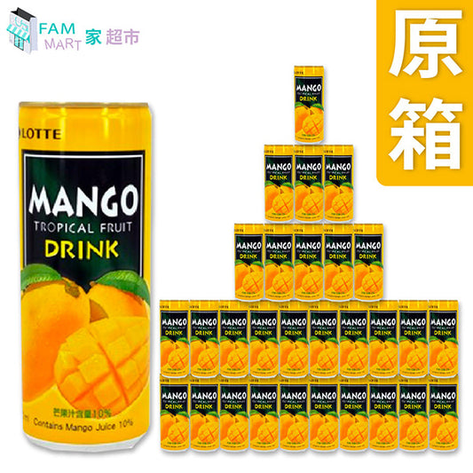 樂天七星 - [原箱30罐] 樂天芒果汁(240ml x 30)